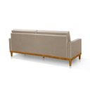 Ver imagem 5 de Sofá Living 3 Lugares Julie 200cm Nabas Estofados Bege