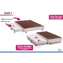 Ver imagem 5 de Cama Box c/Aux Crc Casal+Colchão Molas Pró Vida Ortobom 138