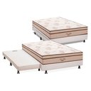 Ver imagem 2 de Cama Box c/Aux Crc Casal+Colchão Molas Pró Vida Ortobom 138