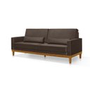 Ver imagem 4 de Sofá Living 3 Lugares Julie 180cm Linha Marrom