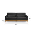 Ver imagem 3 de Sofá Living 3 Lugares Julie 180cm Linha