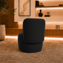 Ver imagem 5 de Poltrona Decorativa Bia Orgânica Suede Recepção Sala Estar Quarto
