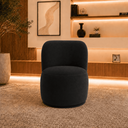 Ver imagem 2 de Poltrona Decorativa Bia Orgânica Suede Recepção Sala Estar Quarto