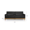 Ver imagem 3 de Sofá Living 3 Lugares Julie 200cm Nabas Estofados