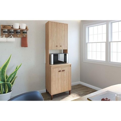 Paneleiro de Cozinha Modulado Torino C- 4 Portas 63cm - Movelbento