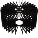 Ver imagem 3 de Luminária Teto tipo Pendente SALAMANCA MDF - Completa - Cor: Preta