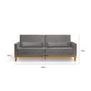 Ver imagem 3 de Sofá Living 3 Lugares Julie 180cm Linha