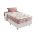Ver imagem 1 de Cama Box Solteiro + Colchão Molas Anjos Eiffel