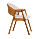 Ver imagem 5 de Kit 4 Cadeiras Sala de Jantar Premium com Braço Madeira Maciça Movellu Home