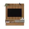 Painel para TV até 65 Polegadas Ripado 1 Porta 1 Nicho 2 Prateleiras Lumini Linea Brasil - 2