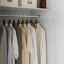 Ver mais imagens de Guarda Roupa Casal 8 Portas e 6 Gavetas com Pés Master Branco