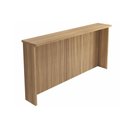 Ver imagem 1 de Balcão de Cozinha Modulado Gourmet Imperatriz Ripado 200cm Nature - Nesher