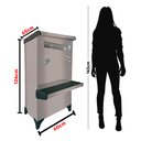 Ver mais imagens de Bebedouro Industrial 50 Litros em Inox 220v Acqua Gelata 2 Torneiras Pre50 Purificador com Filtro