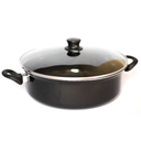 Ver mais imagens de Panela Multigrill Churrasqueira de Fogão 30cm Preto 4 Peças