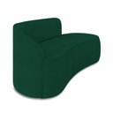 Ver imagem 6 de Sofá 3 Lugares Orgânico 180 Cm Morgan Bouclê Verde D03 - D'Rossi
