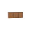 Armário Aéreo para Cozinha 120cm Madeira Maciça 3 Portas  - 2