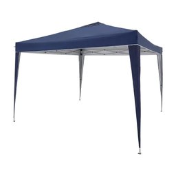 Tenda Gazebo Sanfonado Articulada Impermeável Barraca Camping e Praia 3x3 Fortt Azul - Tgs001-a - 1