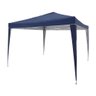 Tenda Gazebo Sanfonado Articulada Impermeável Barraca Camping e Praia 3x3 Fortt Azul - Tgs001-a - 1