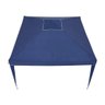 Tenda Gazebo Sanfonado Articulada Impermeável Barraca Camping e Praia 3x3 Fortt Azul - Tgs001-a - 8