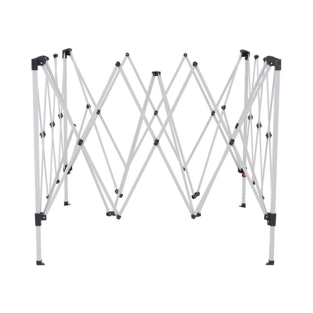 Tenda Gazebo Sanfonado Articulada Impermeável Barraca Camping e Praia 3x3 Fortt Azul - Tgs001-a - 9