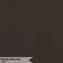 Ver imagem 7 de Banco Recamier Estofado Luana Base Gold Veludo Marrom - Montanaris Decor