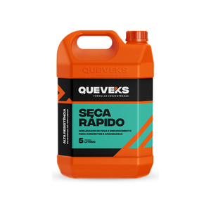 Aditivo Acelerador de Pega Seca Rápido 5 L Queveks