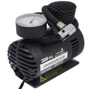 Ver imagem 4 de Mini Compressor de Ar Automotivo Portátil 12v 300 Psi com 3 Adaptadores Importway Iwmca-30020
