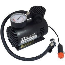 Mini Compressor de Ar Automotivo Portátil 12v 300 Psi com 3 Adaptadores Importway Iwmca-30020 - 3