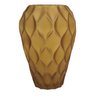 Vaso Decorativo de Vidro Amarelo 26,5cm BC0079 BTC - 1
