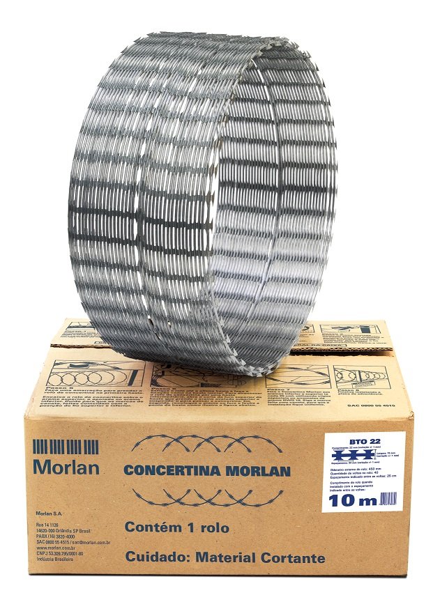 Concertina Galvanizada Bto22 Morlan MadeiraMadeira