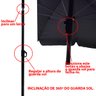 Conjunto Mesa Cadeira Guarda Sol Ombrelone Articulavel Ajustavel Descanso Piscina Deck Area Lazer Ja - 10