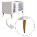 Ver imagem 2 de Kit de 5 Pés Retrô para Berço Theo 