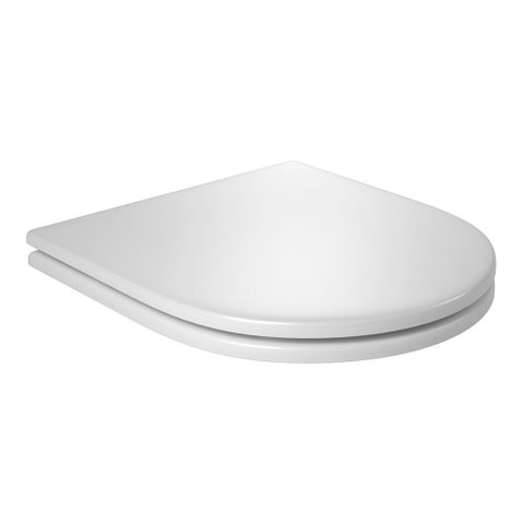 Assento de Poliéster Slow Close Carrara/level/lk/nuova Branco Gold - Ap.237.gl.17
