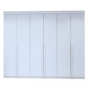 Ver imagem 5 de Guarda Roupa Casal 6 Portas 8 Gavetas 100% MDF Versatil