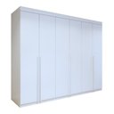 Ver imagem 3 de Guarda Roupa Casal 6 Portas 8 Gavetas 100% MDF Versatil