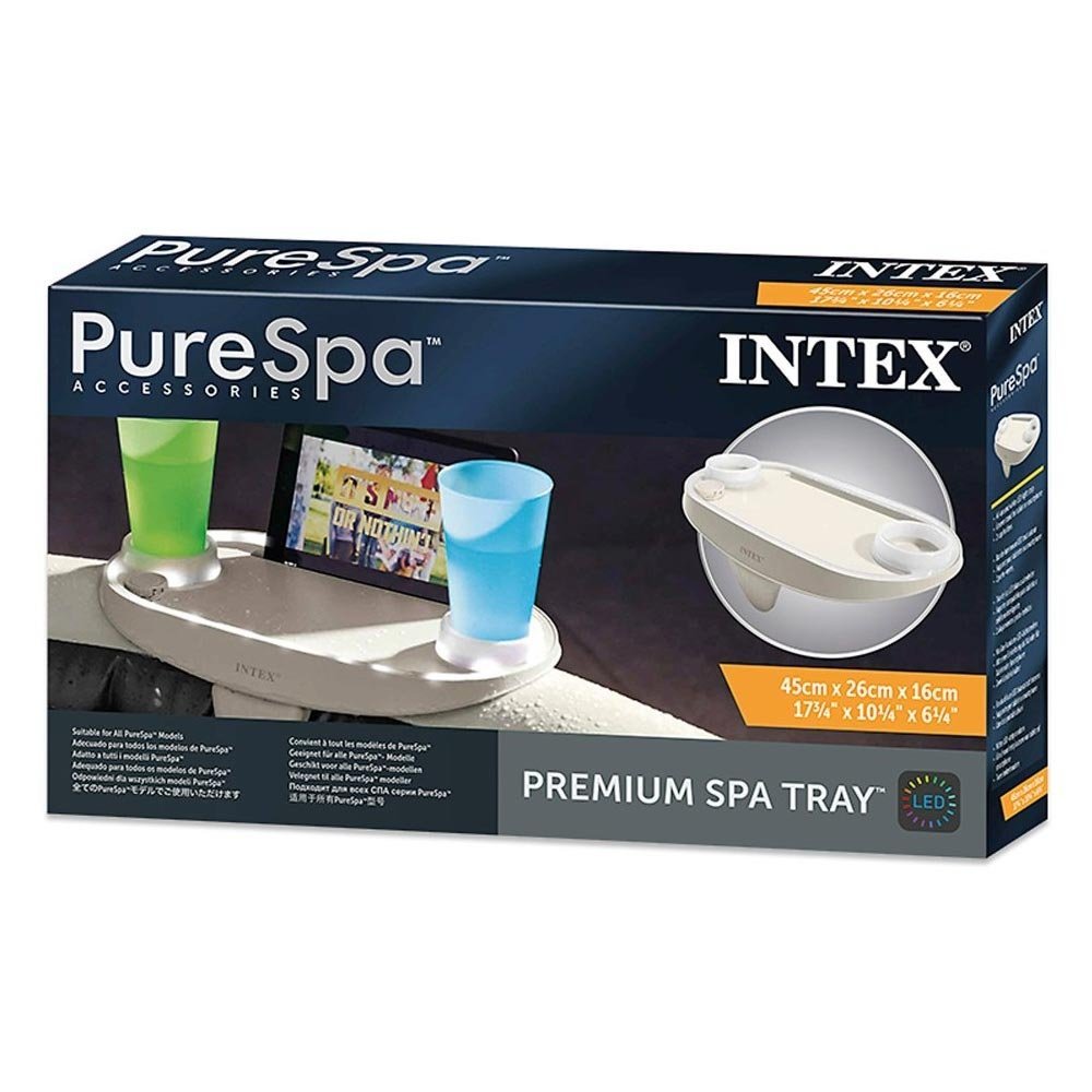 Bandeja Porta Copos com Luz Led para Ofurô Spa Intex - 5