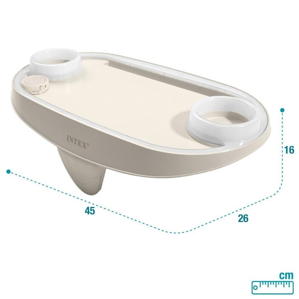 Bandeja Porta Copos com Luz Led para Ofurô Spa Intex - 4