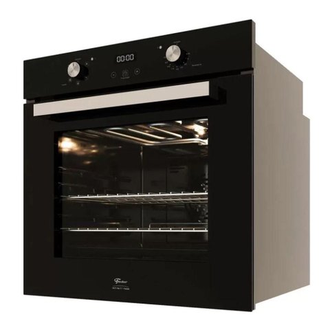 Forno Elétrico Fischer Infinity Touch de Embutir Preto 82l 220v