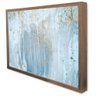 Quadro Decorativo Abstrato Mármore Piscina em Moldura Caixa Tacolado Moldura Trad 1cm Preta com Vidr - 4