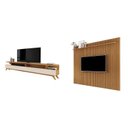 Ver imagem 2 de Rack com Painel Ripado para TV até 86 Polegadas 230cm Vivare