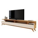 Ver mais imagens de Rack com Painel Ripado para TV até 86 Polegadas 230cm Vivare