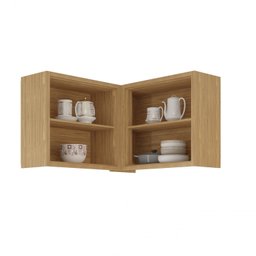 Armário Canto 4 Portas Horizontais MDF Lisboa Itatiaia - 3