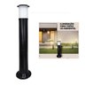 Poste Balizador Luminária Casa Sítio Jardim 1 Metro Preto - 2
