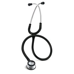 Estetoscopio 3m Littmann Classic Ii Pediatrico 2113 Preto com Inox Escovado - 1