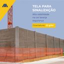 Ver imagem 2 de Tela Tapume Sinalização Cerquite Laranja 1,20m X 100,00m