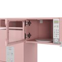 Ver imagem 4 de Cozinha Infantil Luli C/ Refrigerador, Fogão, Micro-ondas, Máq. Lavar/tabua Passar Rose Ofertamo