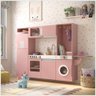 Cozinha Infantil Luli C/ Refrigerador, Fogão, Micro-ondas, Máq. Lavar/tabua Passar Rose Ofertamo - 6
