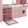 Cozinha Infantil Luli C/ Refrigerador, Fogão, Micro-ondas, Máq. Lavar/tabua Passar Rose Ofertamo - 13