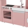 Cozinha Infantil Luli C/ Refrigerador, Fogão, Micro-ondas, Máq. Lavar/tabua Passar Rose Ofertamo - 2