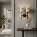 Ver imagem 2 de Arandela Luminária de Parede Clássica Imperial Dupla Decoração Casa Sala Quarto Escritório